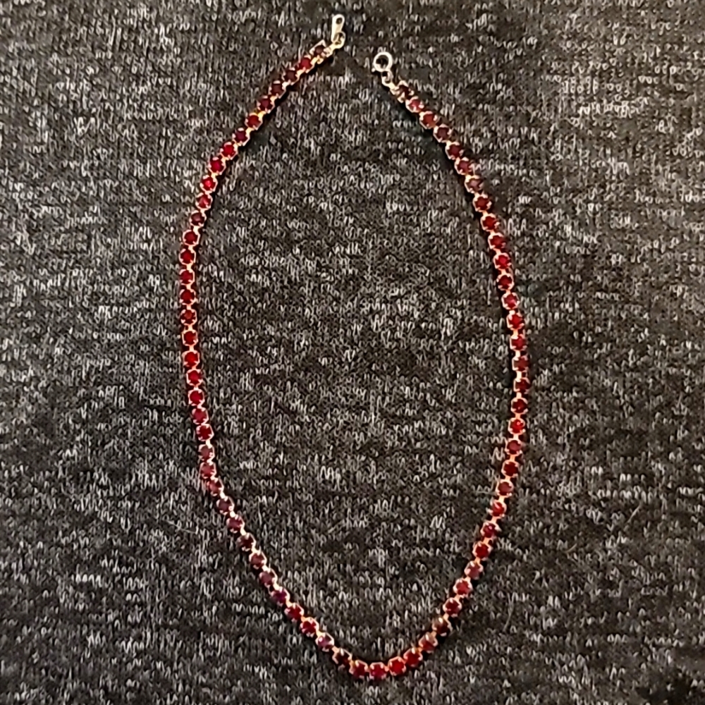 Vintage Ruby Choker